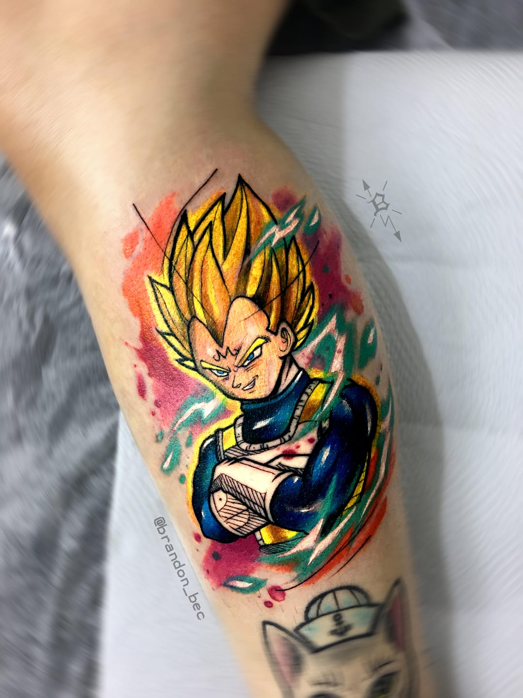#BrandonBec #brasil #brazil #brazilianartist #colorido #colorful #nerd #geek #vegeta #dbz #dragonballz #animação #desenho #anime #mangá #comics