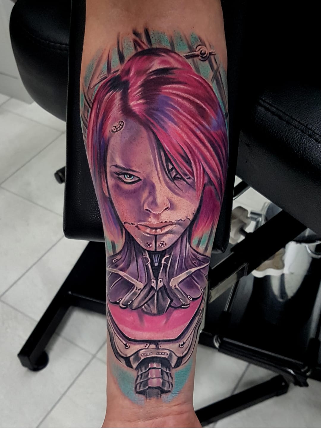#MarekHaras #gringo #realismo #realism #realismocolorido #colorido #colorful #woman #mulher #robo #robot