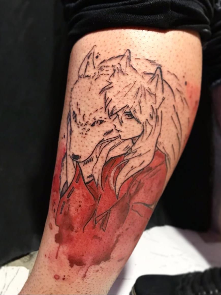 #MatheusAlves #brasil #brazil #brazilianartist #tatuadoresdobrasil #aquarela #watercolor #colorido #colorful #Inuyasha #desenho #animaçao #nerd #geek #anime #manga