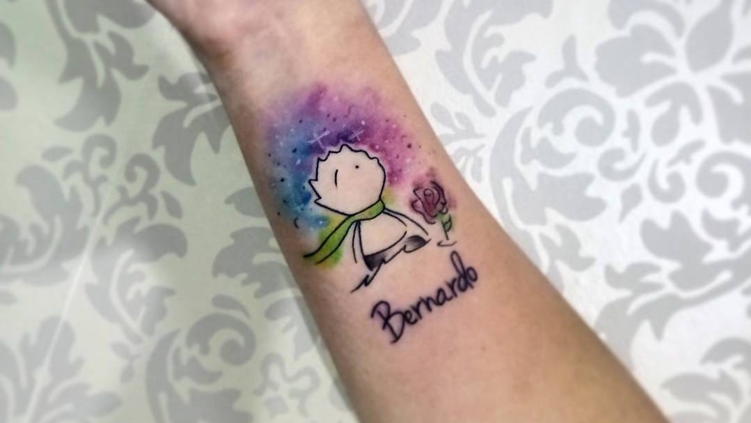 #GabiVitorino #brasil #brazil #brazilianartist #TatuadorasDoBrasil #aquarela #watercolor #pequenoprincipe #LePetitPrince