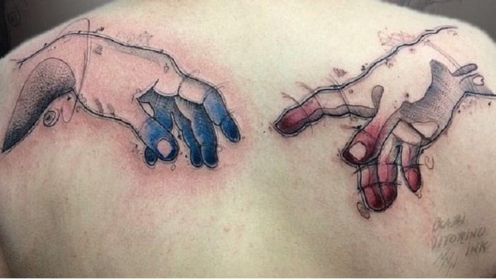 #GabiVitorino #brasil #brazil #brazilianartist #TatuadorasDoBrasil #aquarela #watercolor #maos #hands