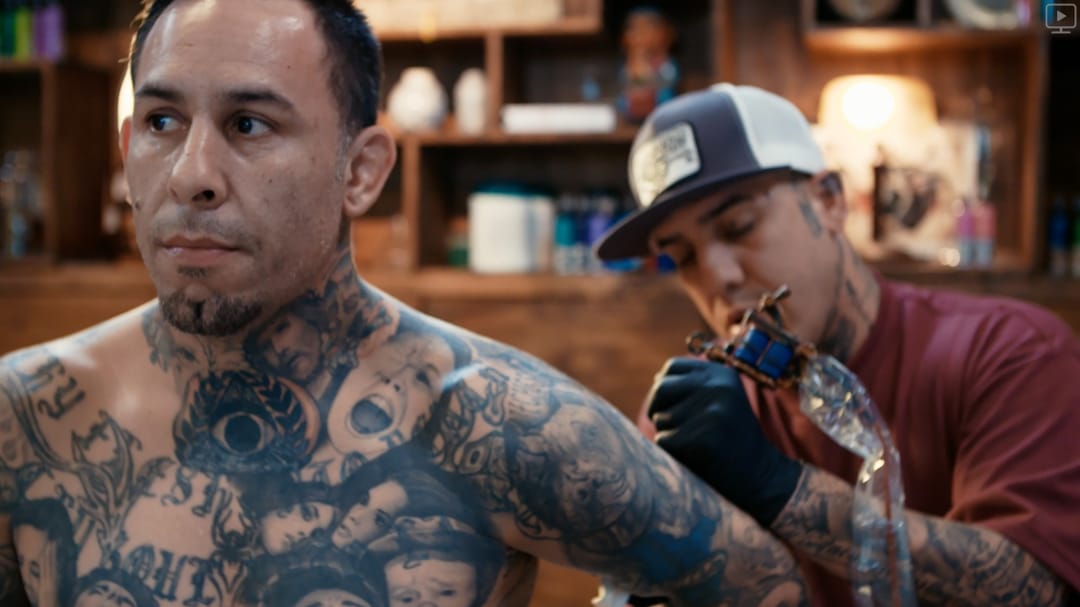 Mikey and Tommy #TommyMontoya #residentartists #thetattooshop #miami #wynwood #tvseries #facebookwatch