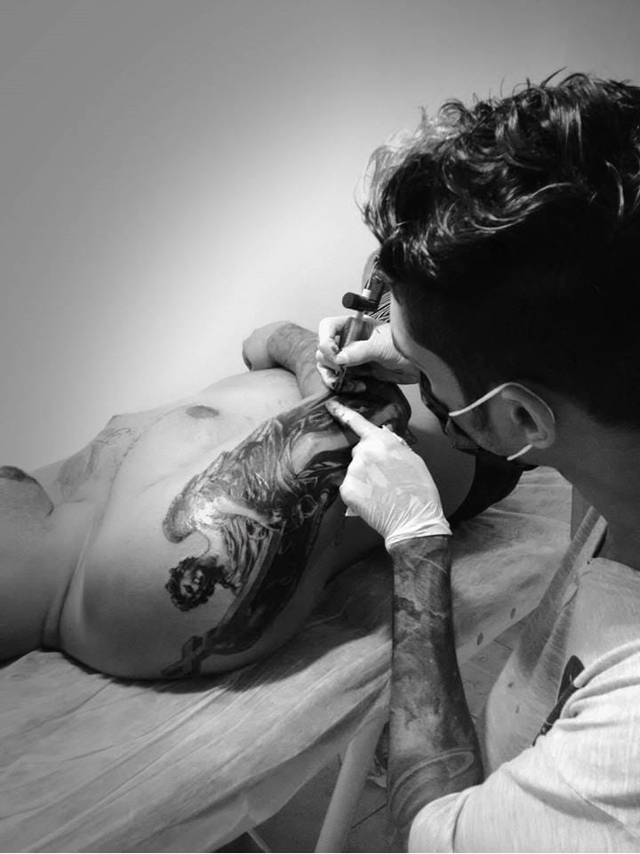 #LucasFranca #brazil #brasil #brazilianartist #tatuadoresdobrasil #realismo #realism #pretoecinza #blackandgrey #colorido #colorful #watercolor #aquarela