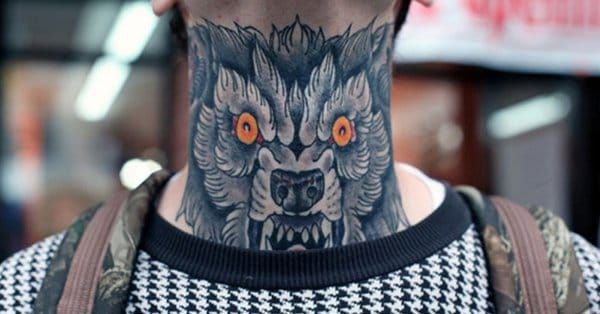 Bad Wolf Chest Tattoo Idea