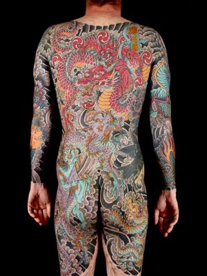 Japanese bodysuit #StewartRobson #ModernClassictattoo #uktattoo