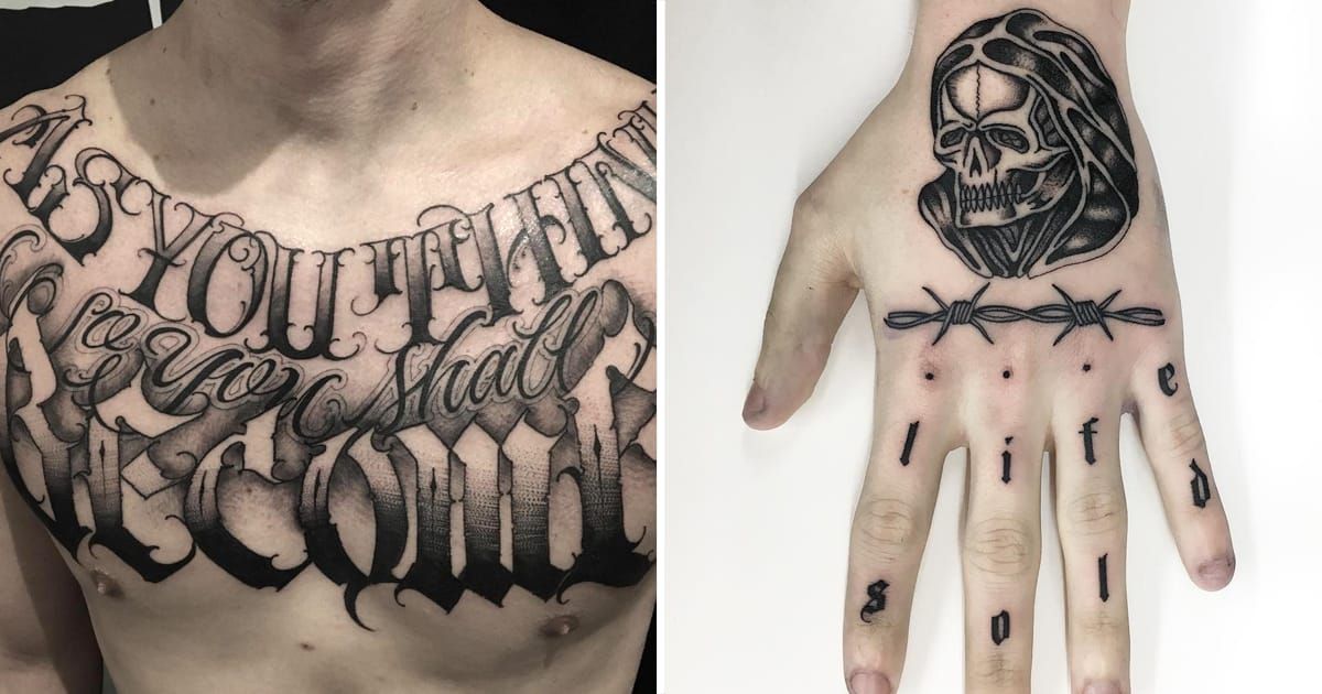 Pro Penmanship: Badass Lettering Tattoos • Tattoodo