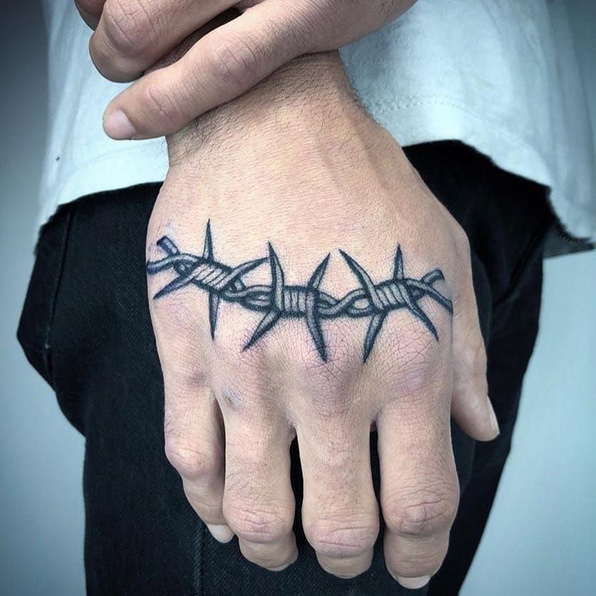 barbed wire heart tattoo design traditionaltattoo traditional tatto   TikTok