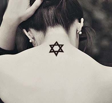 Hexagram tattoo