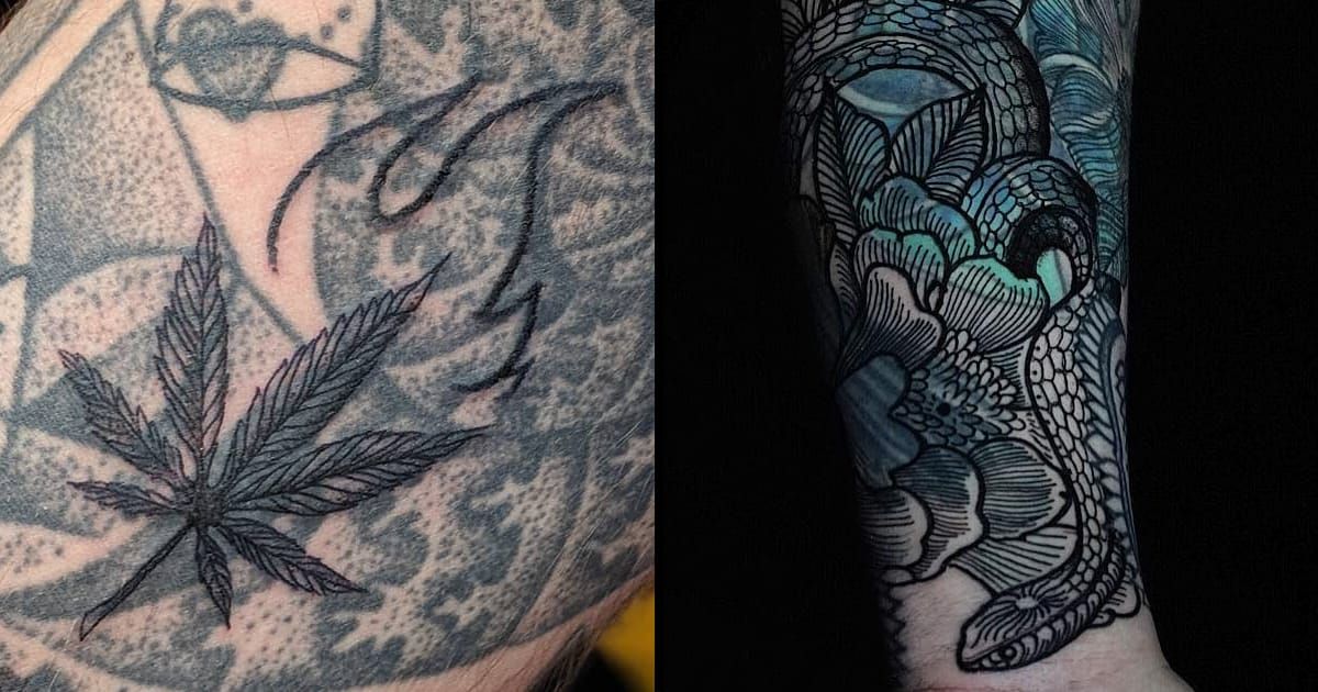 60 Blast Over Tattoo Designs For Men  Cover Up Ink Ideas