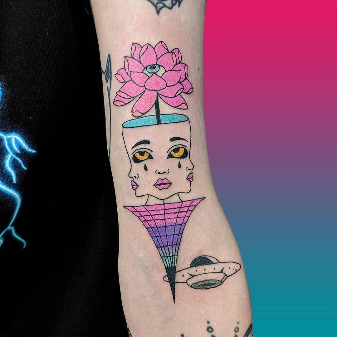 The Rainbow Connection Creative Color Tattoos  Tattoodo