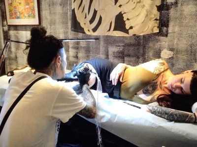 Ganji at Three Tides - Tattooed Travels: Tokyo, Japan #TattooedTravels #Tokyo #Japan #Ganji #GanjiBank #BangGanji #ThreeTides