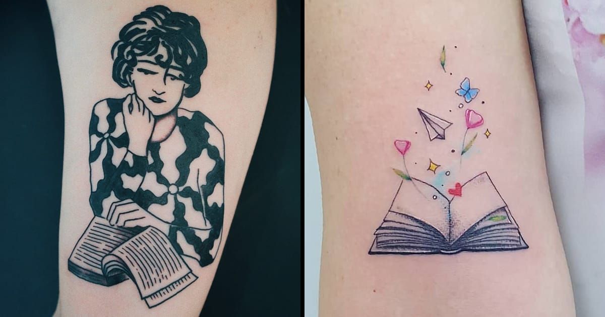 For The Literary Lovers: Book Tattoos • Tattoodo