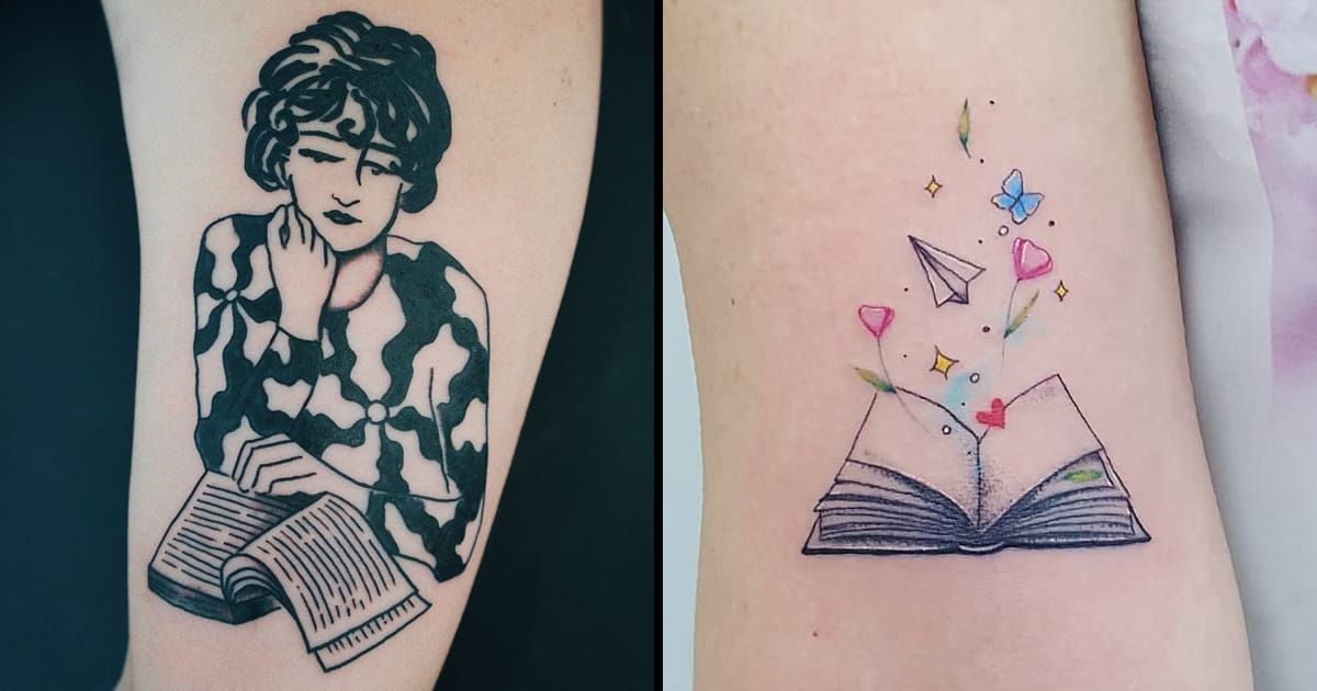 For The Literary Lovers: Book Tattoos • Tattoodo For The Literary Lovers: Book Tattoos • Tattoodo