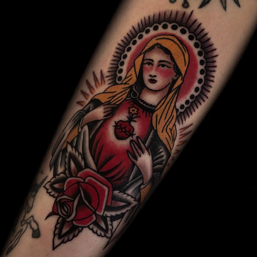 Catholic Mary Tattoo Ideas 50 Designs  Their Meanings  InkMatch