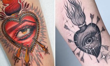 The Burning Devotion Displayed By Sacred Heart Tattoos