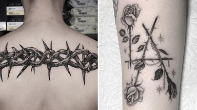 Courage to Crave the Rose: Beautiful Thorn Tattoos