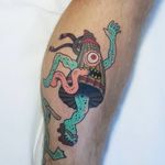 Tattoo by Taki Koles #TakiKoles #kasa-obaketattoos #kasaobaketattoos #kasaobake #yokai #japanese #ghost #demon #monster #folklore #mythical #fairytales