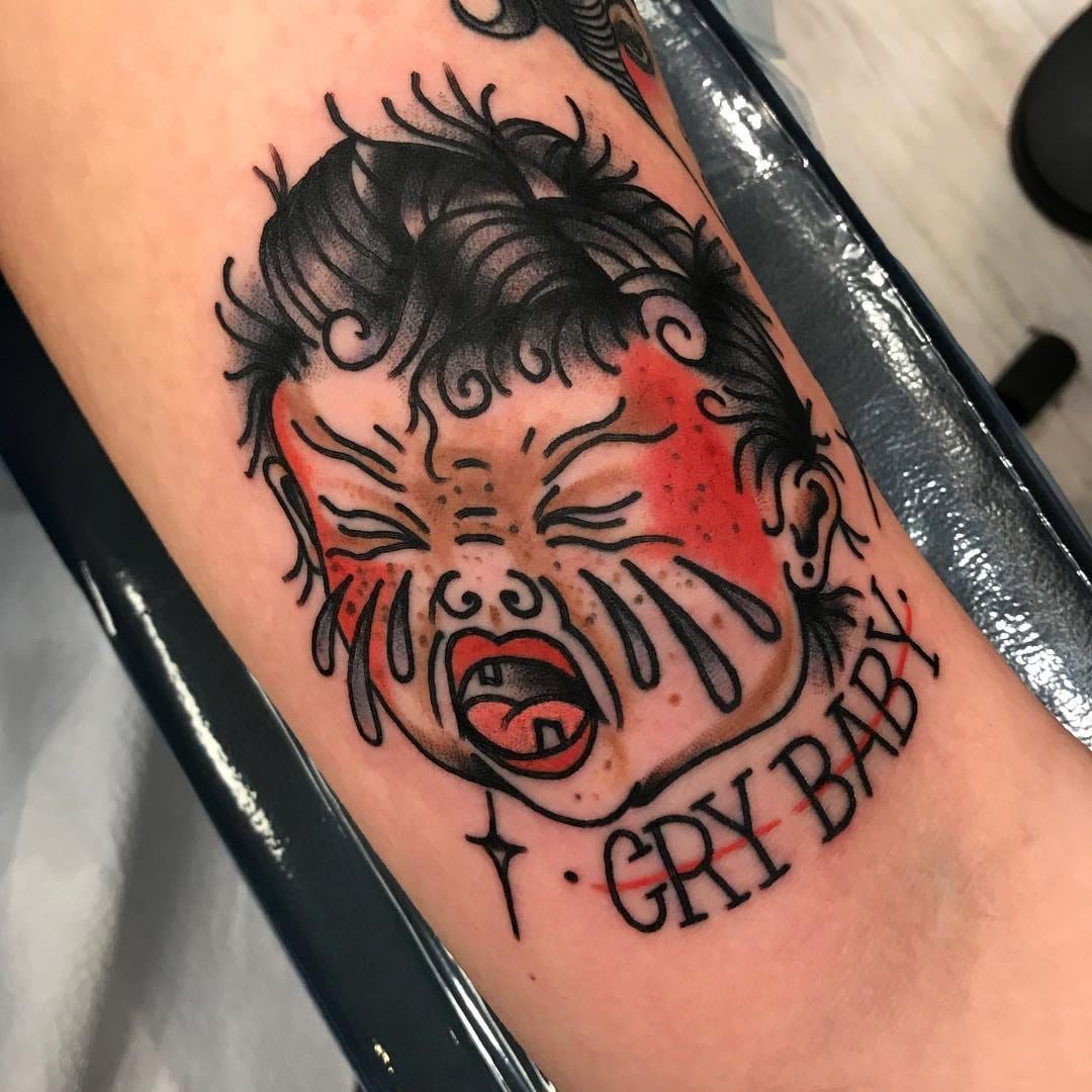 101 Best Crybaby Tattoo Ideas Youll Have To See To Believe  Outsons