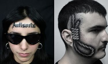 Changing Reflections: Face Tattoos For Those Who DGAF • Tattoodo