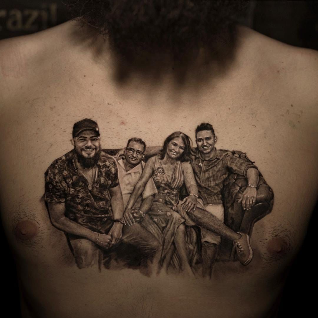 Artist Turns Old Family Photos Into Beautiful Tattoos  LittleThingscom
