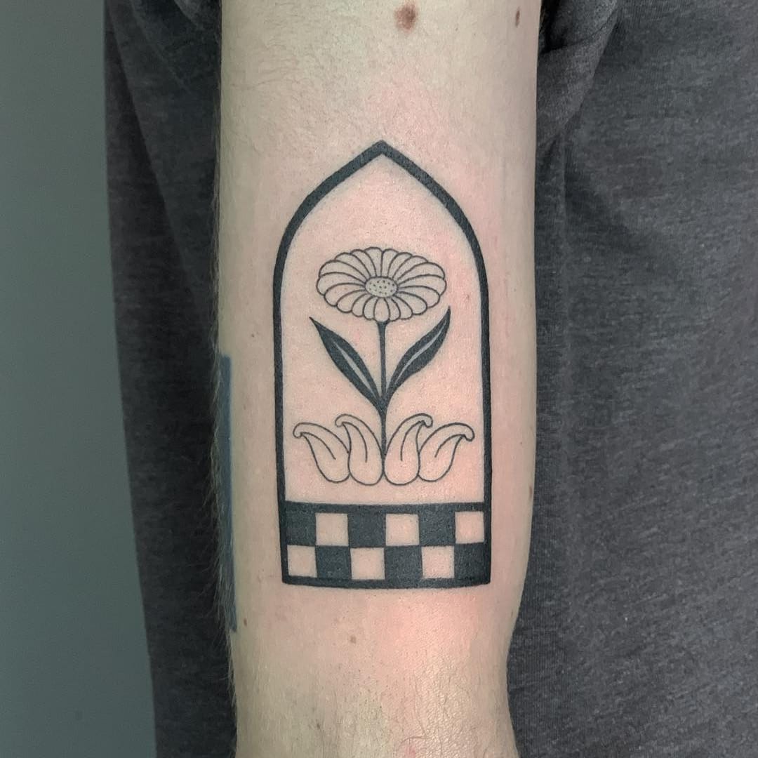 Tattoo by Inaki Aires #InakiAires #blackwork #linework #fineline #surreal #spiritual #illustrative