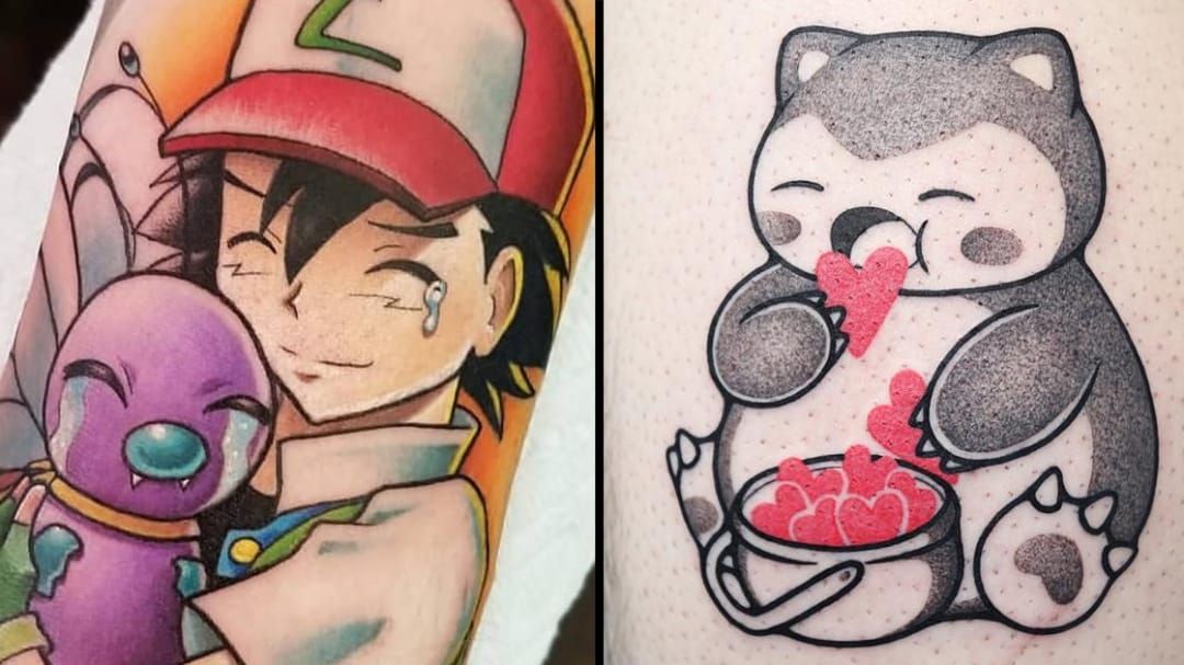 Detective Pikachu Sticker Tattoo Thanks Wayne for