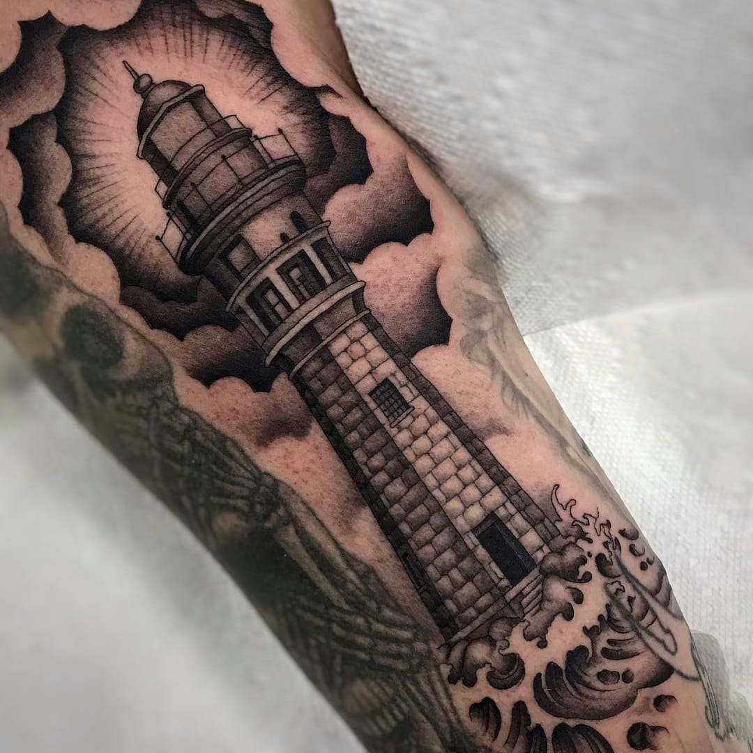 20 Lighthouse Tattoos  Tattoofanblog