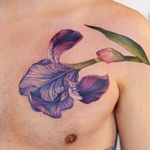 Flower tattoo by Joice Wang #JoiceWang #GritnGlory #NewYork #Brooklyn #flower #tattooedtravels #tattooideas #tattooshop #tattoostudio #travel #tattoos