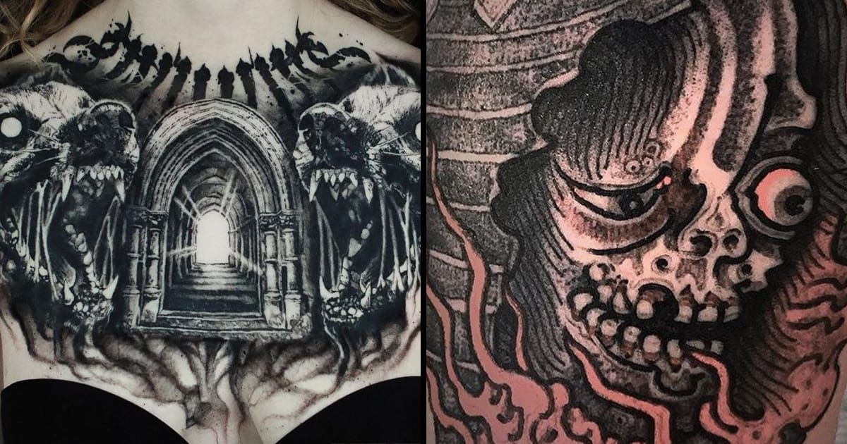 Find your next tattoo. art, dark, horror, wicked, forces, ghosts, demons, p...