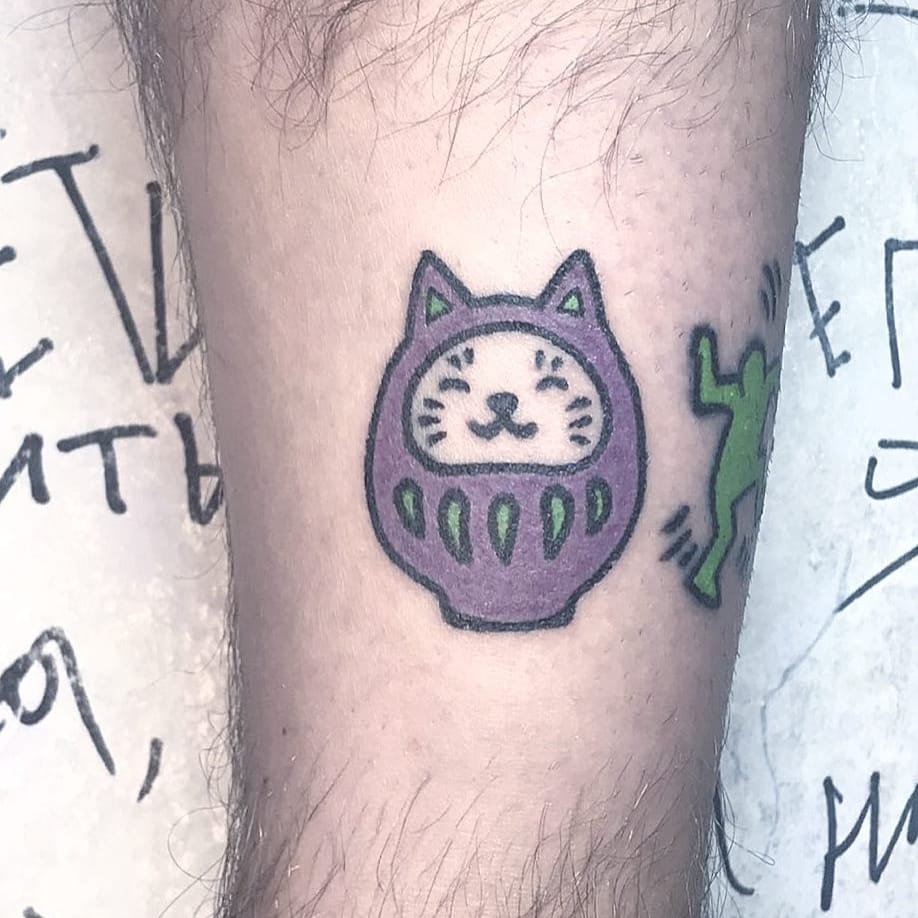 Handpoke tattoo by Anna aka Pom Determinism #Anna #PomDeterminism #handpoketattoo #handpoke #stickandpoke #cyberpunk #cyber #surrealism #linework #dotwork #strange #weird #unique #philosophy