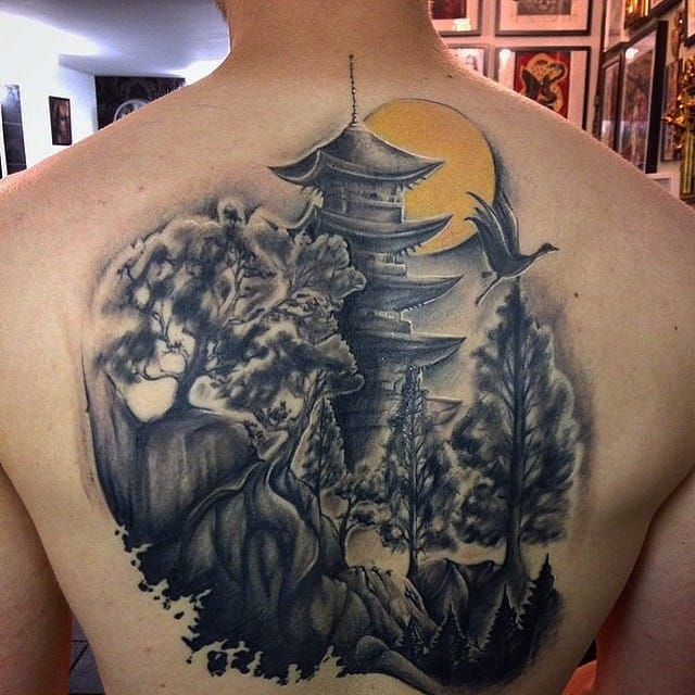 UPDATED 40 Japanese Temple Tattoos