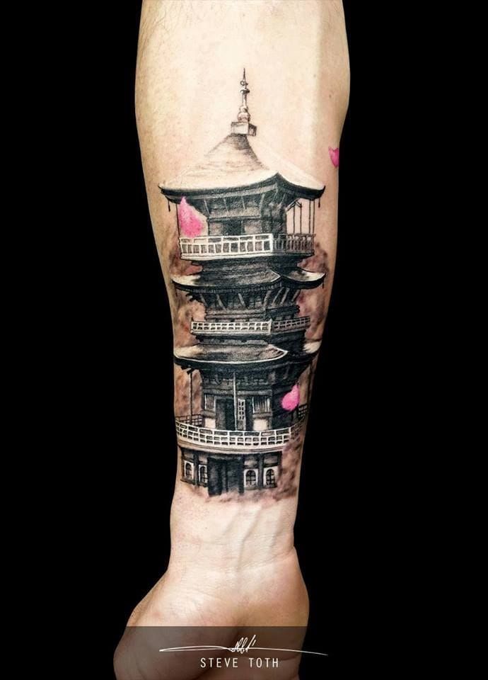 Update more than 68 japanese temple tattoo best - in.cdgdbentre
