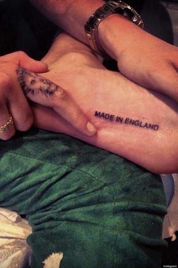 Even Cara Delevingne has a British tattoo!!
