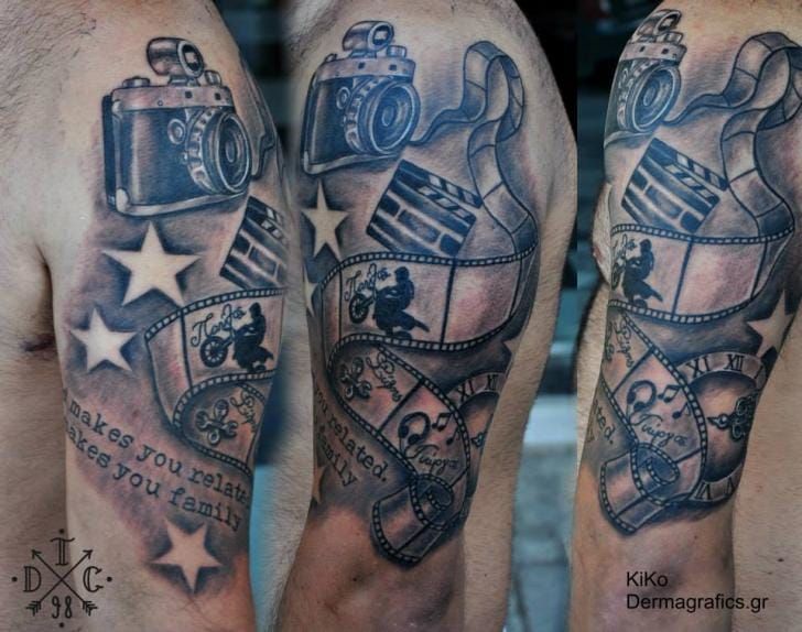 30 Camera Inspired Tattoos For Your Inner Photographer • Tattoodo