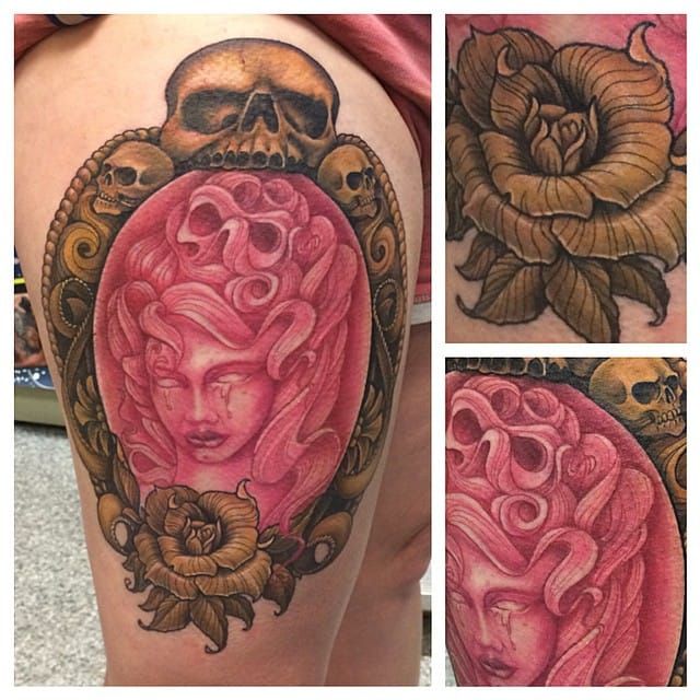 awesome  Cameo tattoo Tattoo designs Picture tattoos
