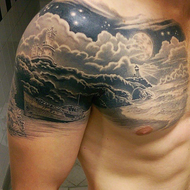 Fabulous seascape by Tim Nettleship!