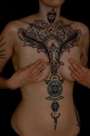 Terrific tattoo by Gerhard Wiesbeck...