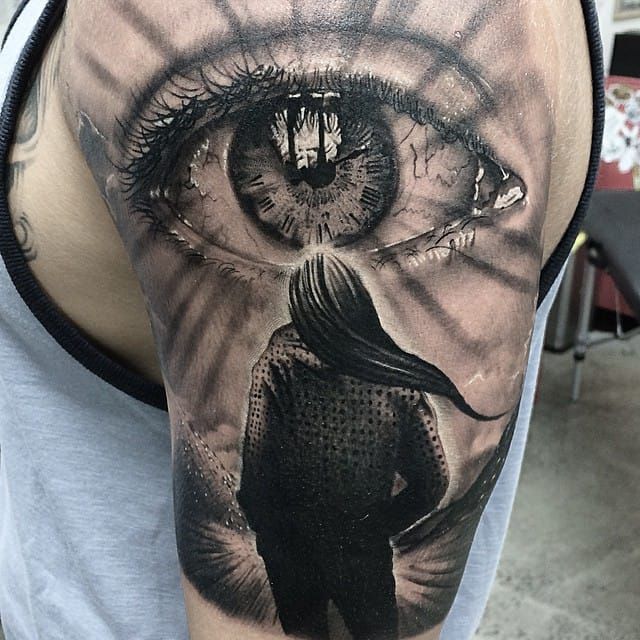 Tattoo by Allen McFadden  Eye of  Eye of the Mind Tattoo  Facebook