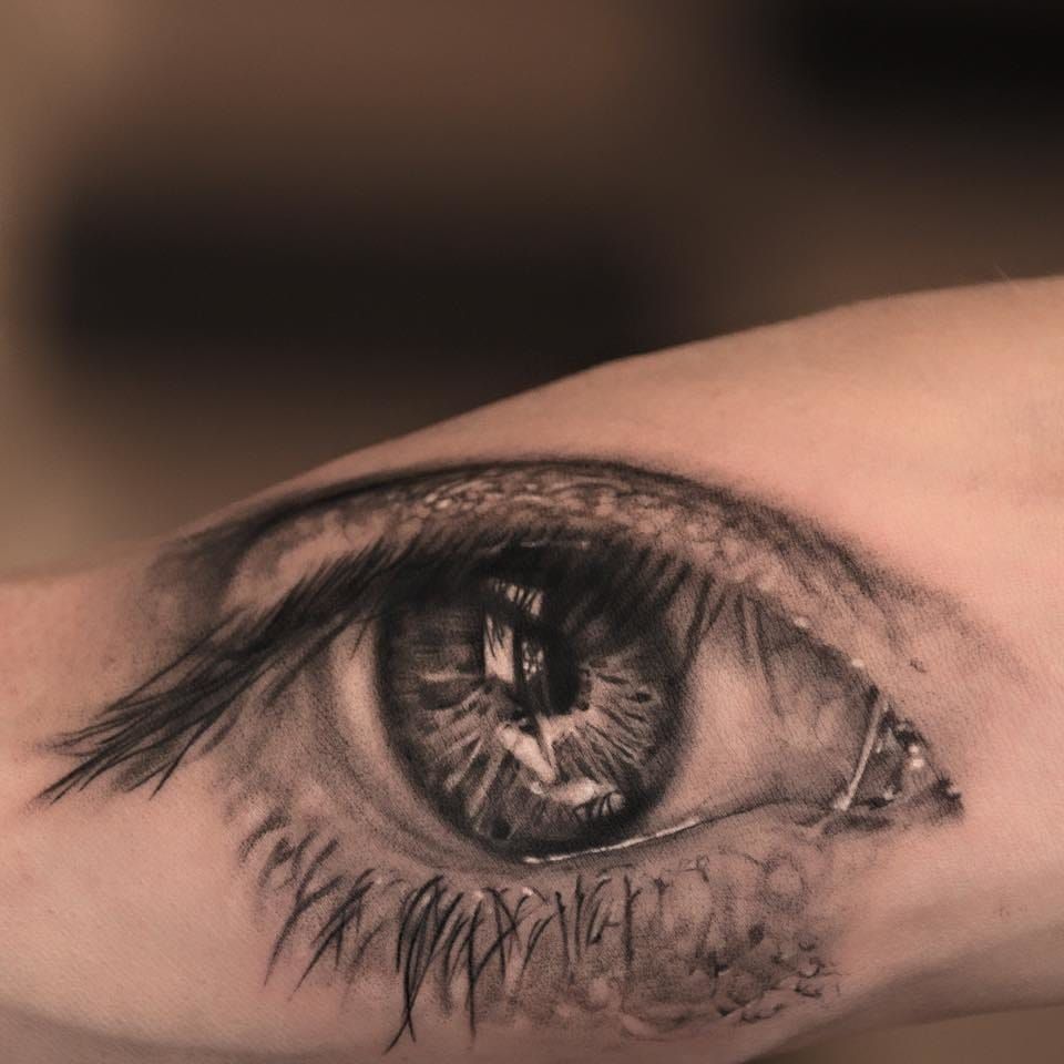 татуировки в глазах фото