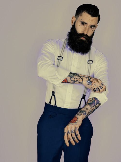 Suited & Booted: 10 Guys Who Show Tattoos And Suits Are A Must! • Tattoodo