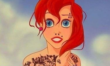 If Disney Princesses Actually Got Tattoos (Part 1)