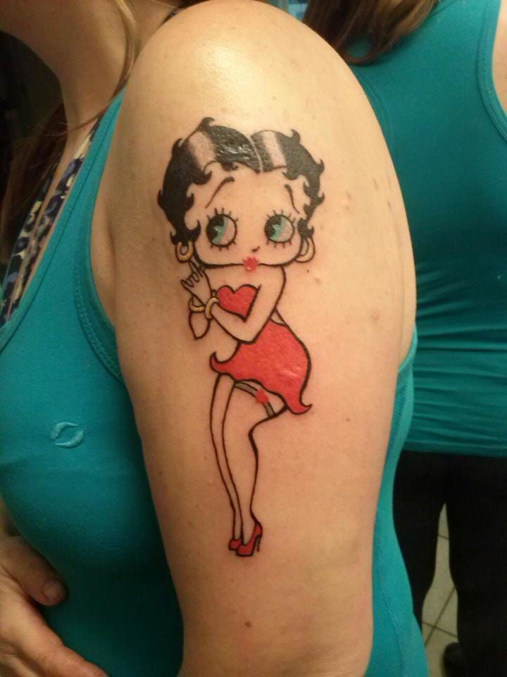 MAMUNTER  Brooklyn style Betty Boop on our shop assistant