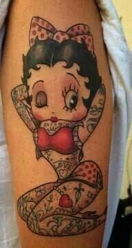 Betty Boop Tattoo  Tat2o