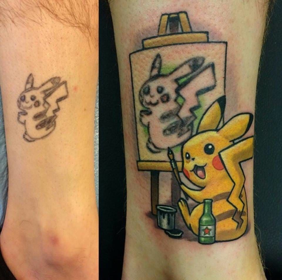 You can trust Lindsay Baker for a witty tattoo fix-up...