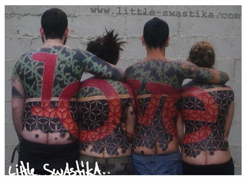 Little Swastika, Connecting Love Tattoo