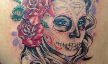 45 Gorgeous Day Of The Dead Women Tattoos