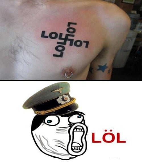 Innovative LOL tattoo
