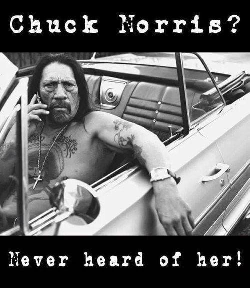 Chuck Norris tattoo meme