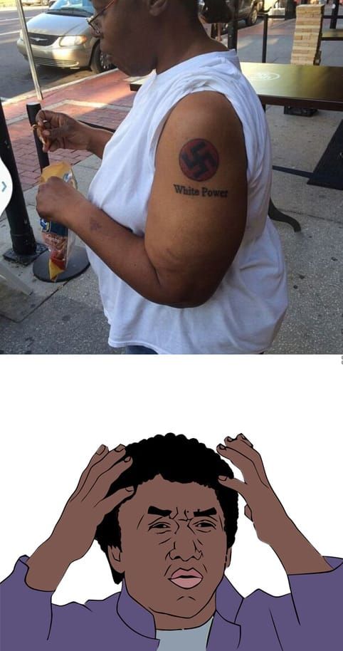 Extreme tattoo fail