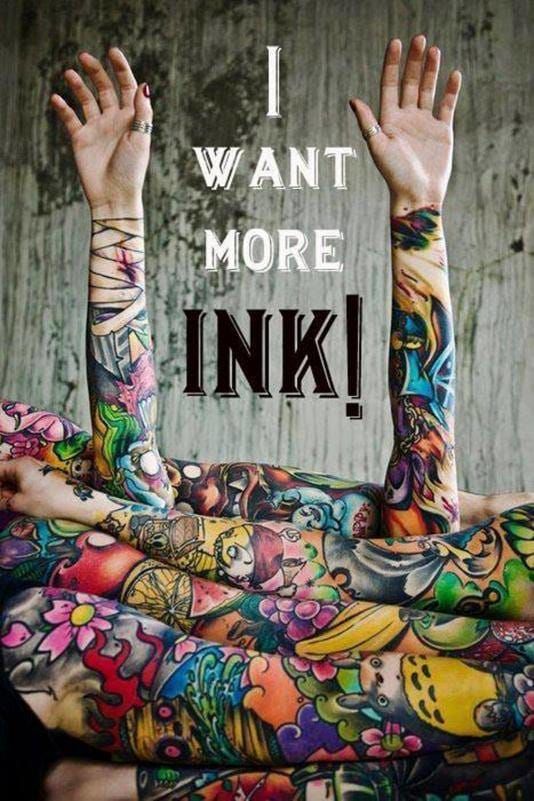 More ink please